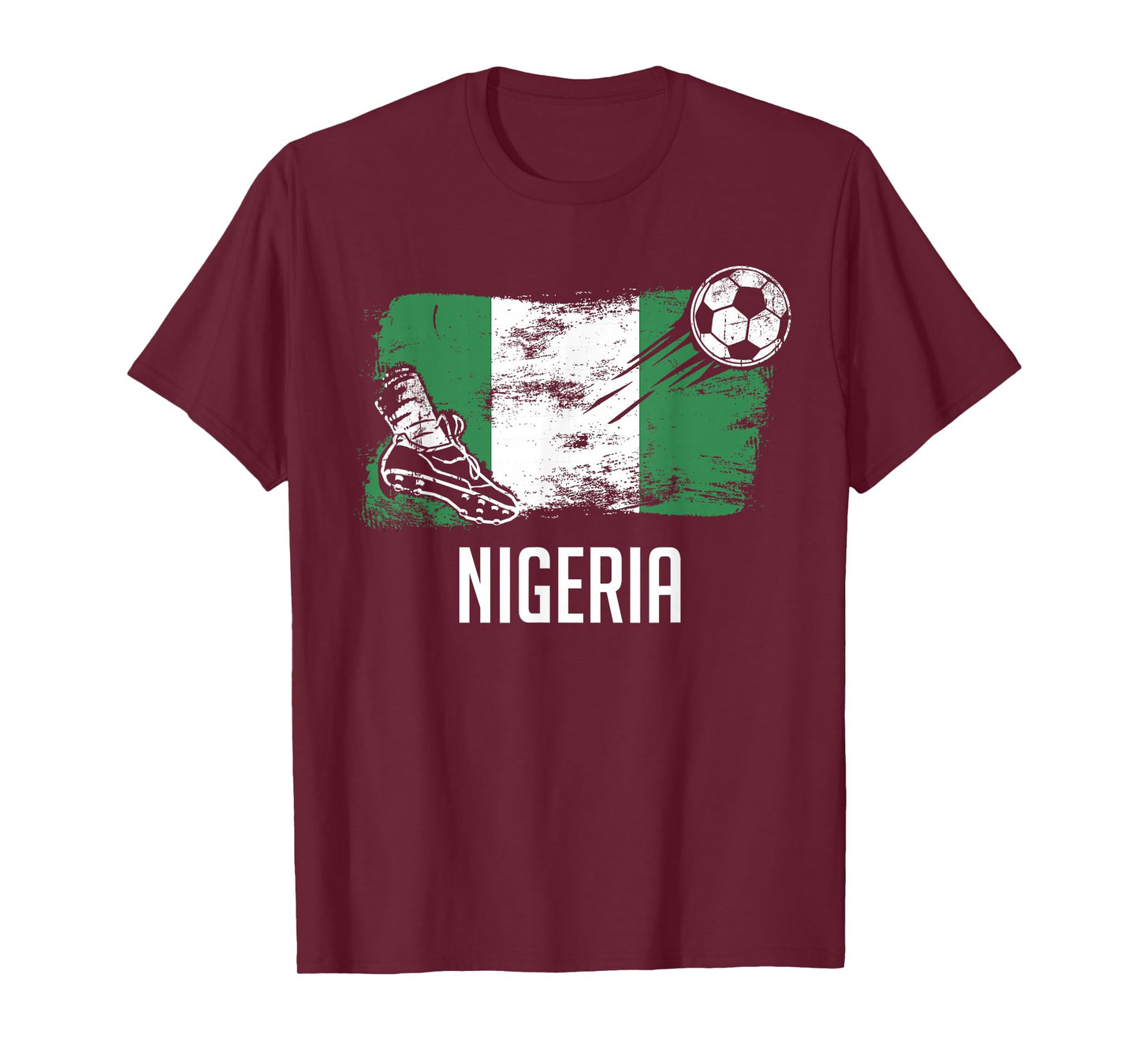 Nigeria Flag Jersey Nigerian Soccer Team Nigerian T-Shirt