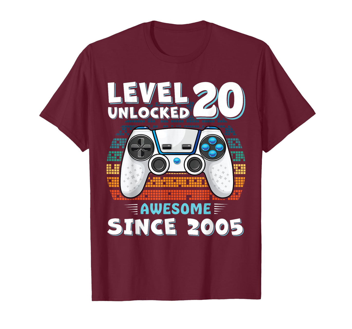 20 Year Birthday Decorations Men Gag 20yr 2005 20th Birthday T-Shirt