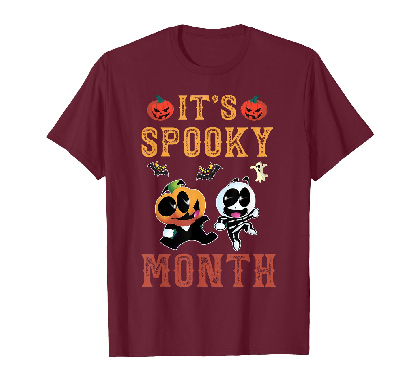 It's Spooky Month Retro tee for Boy kids T-Shirt