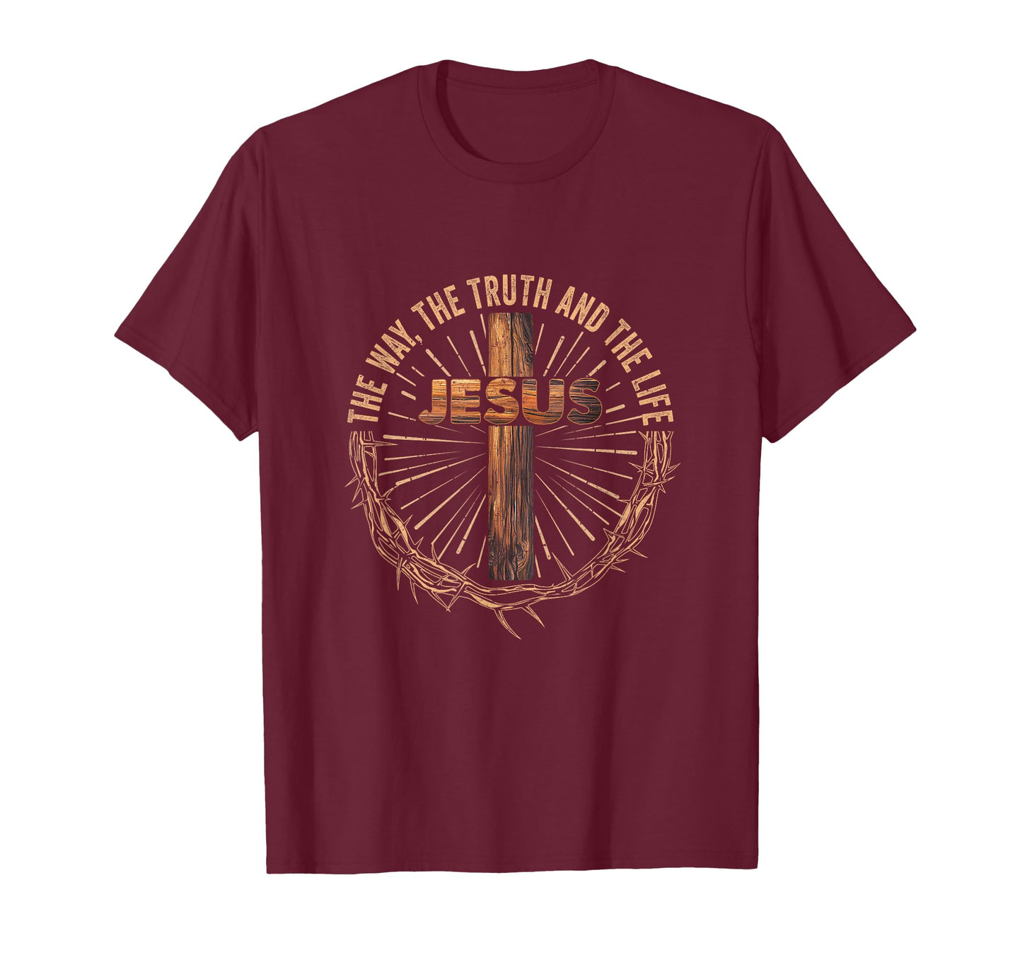 Jesus The Way The Truth The Life Jesus Christian Men Women T-Shirt