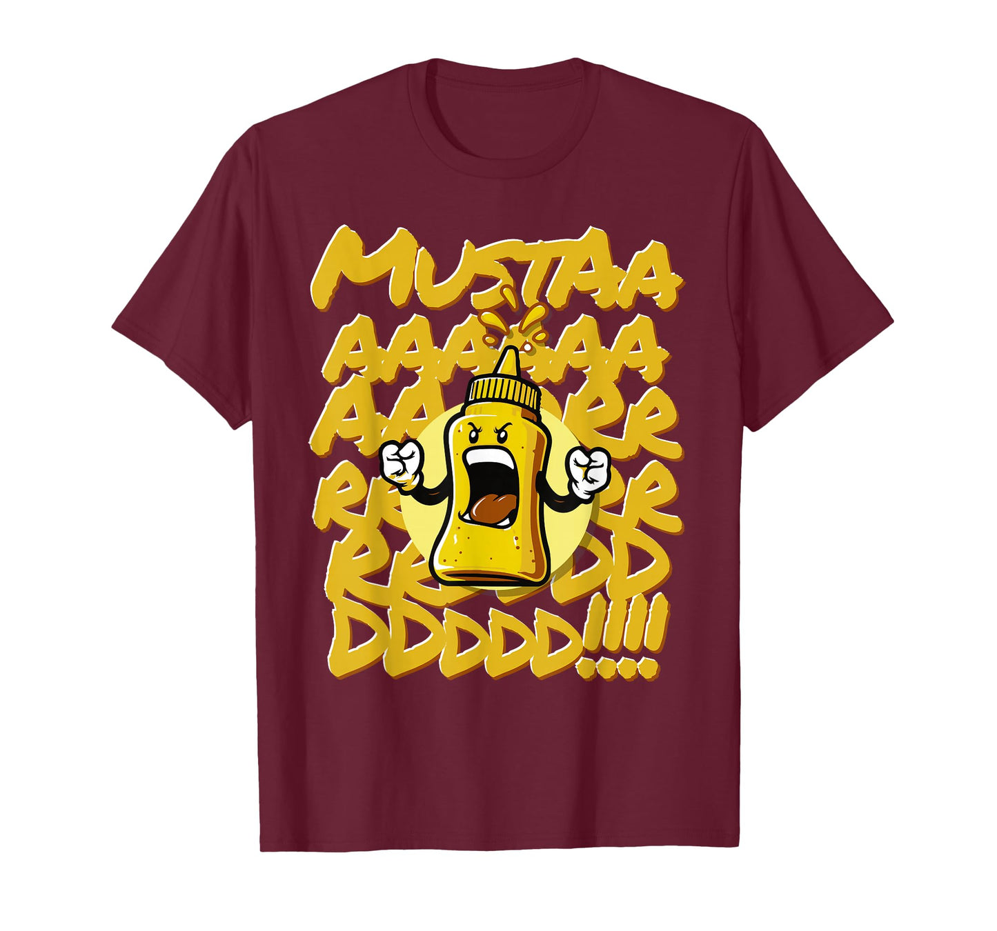 Mustard Bottle Scream T-Shirt