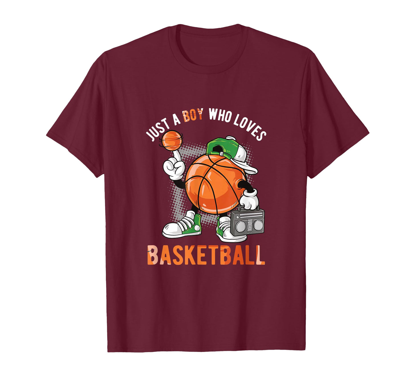 Just A Boy Who Loves Basketball T-Shirt