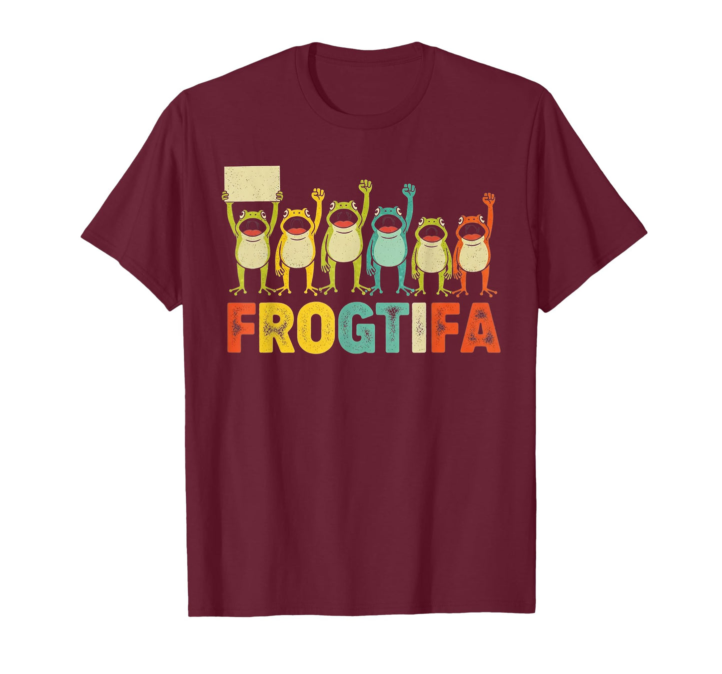 Ribbit Against The Machine Funny Portland Frog Resist T-Shirt