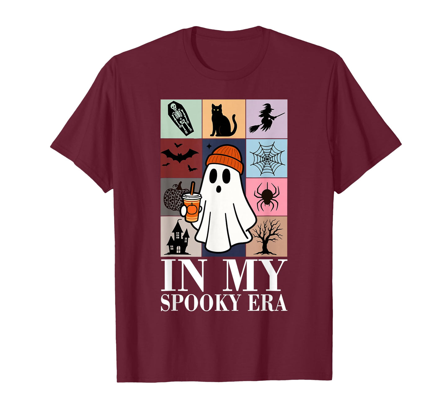 In My Spooky Era Cute Ghost Halloween Costume Girl Women Kid T-Shirt