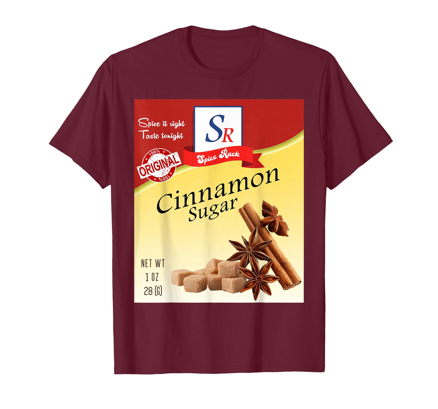 Cinanamon Sugar Spice Condiment Costume Spice Group T-Shirt
