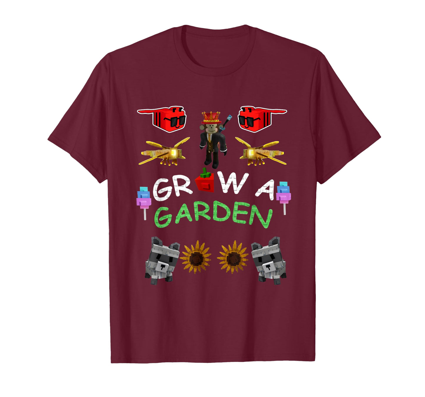 Grow a Garden Gamer Fan Merch T-Shirt
