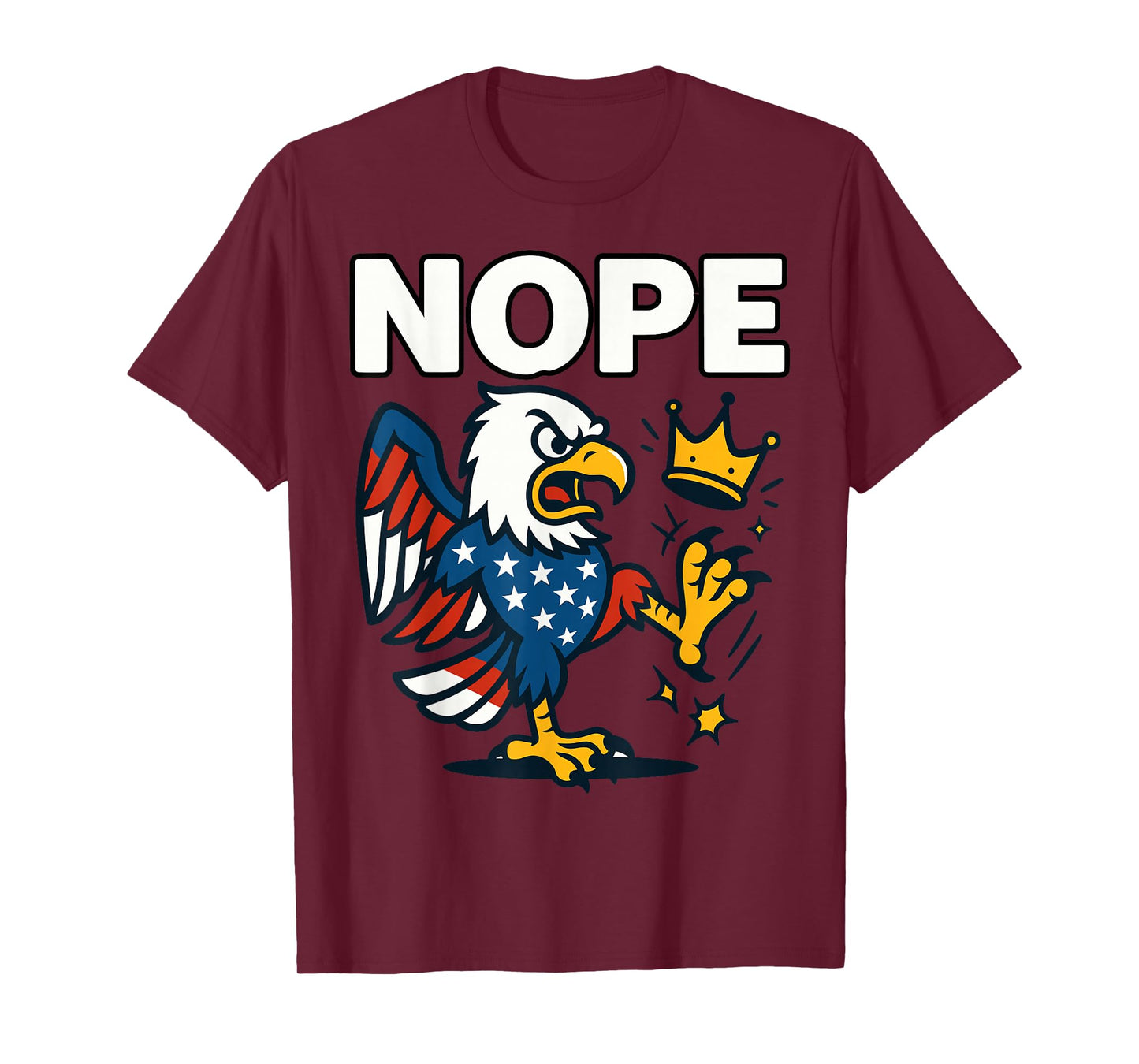 No Kings Nope Protest Equality Expression T-Shirt
