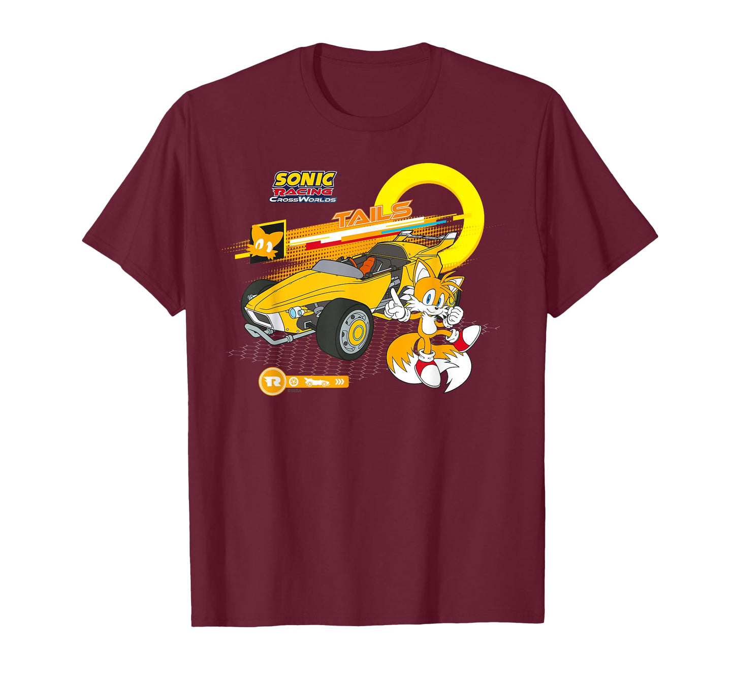 Sonic Racing CrossWorlds - Ready to Roll Tails T-Shirt
