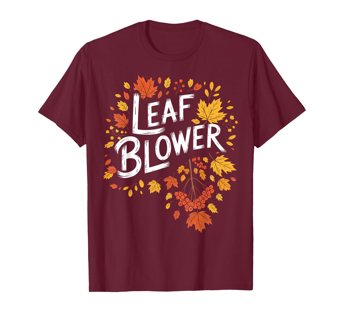 Very Spooktacular Fall Leaf Blower Sucking for Everyone T-Shirt