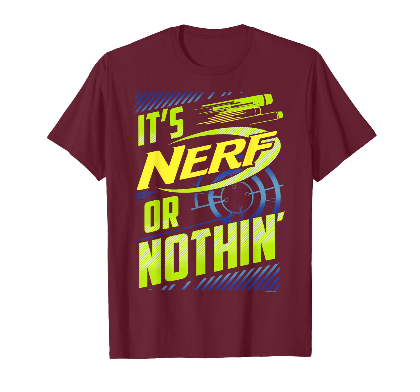 Nerf It's Nerf Or Nothin' Retro Bold Logo T-Shirt