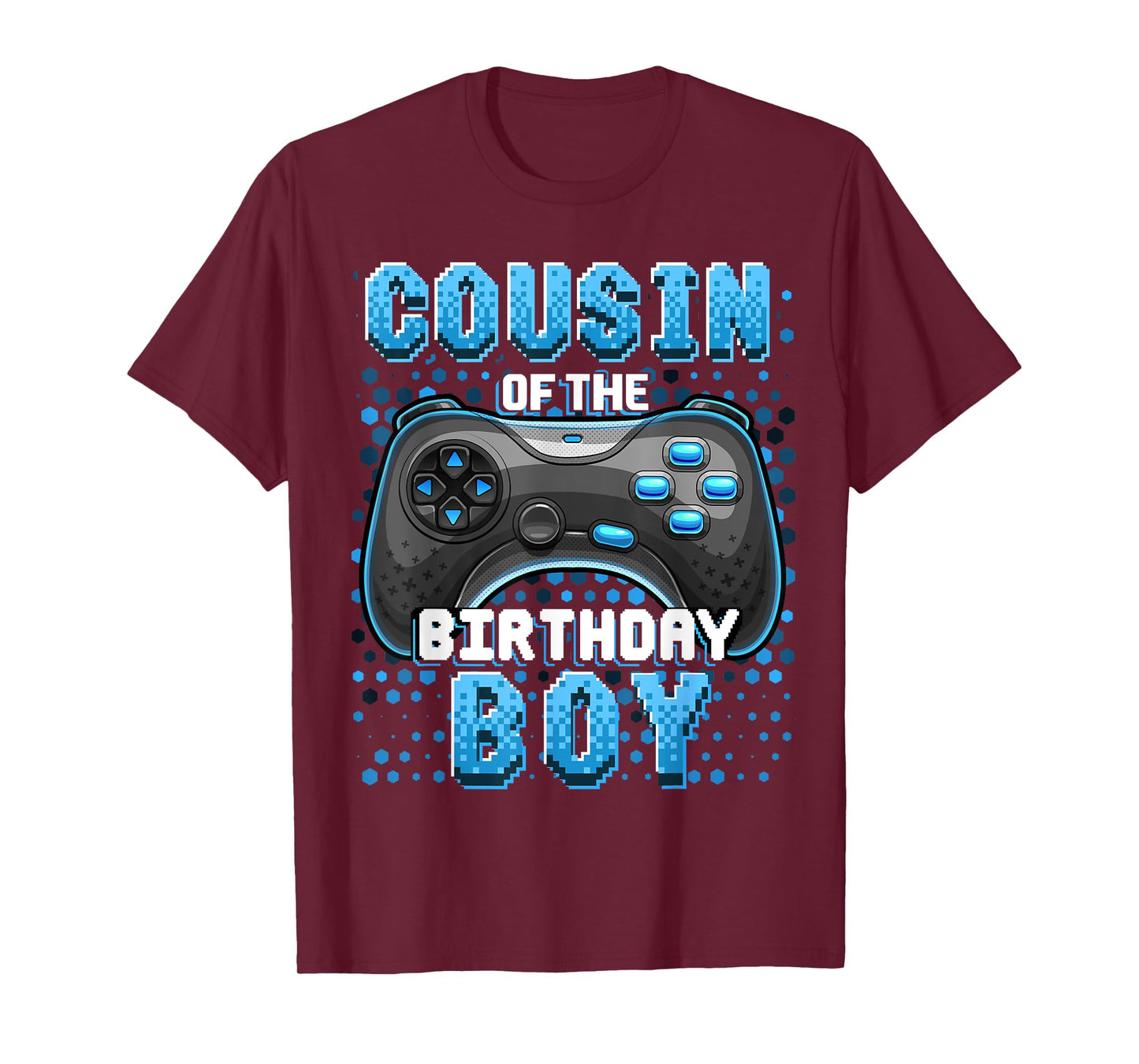 Cousin of the Birthday Boy Matching Video Game Birthday Gift T-Shirt