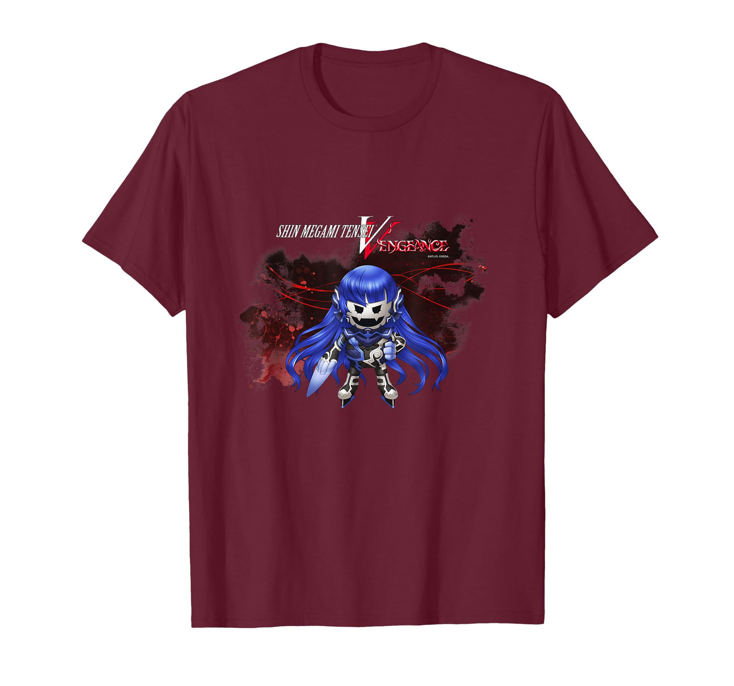 Shin Megami Tensei V: Vengeance Nahobino Demon-fairy (Dk) T-Shirt