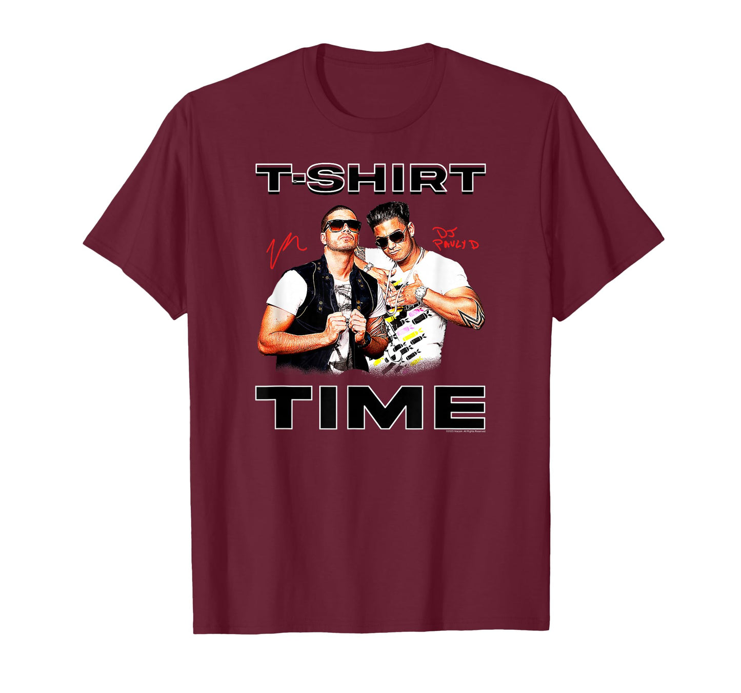 Jersey Shore T-Shirt Time Vinnie and DJ Pauly Reality TV T-Shirt