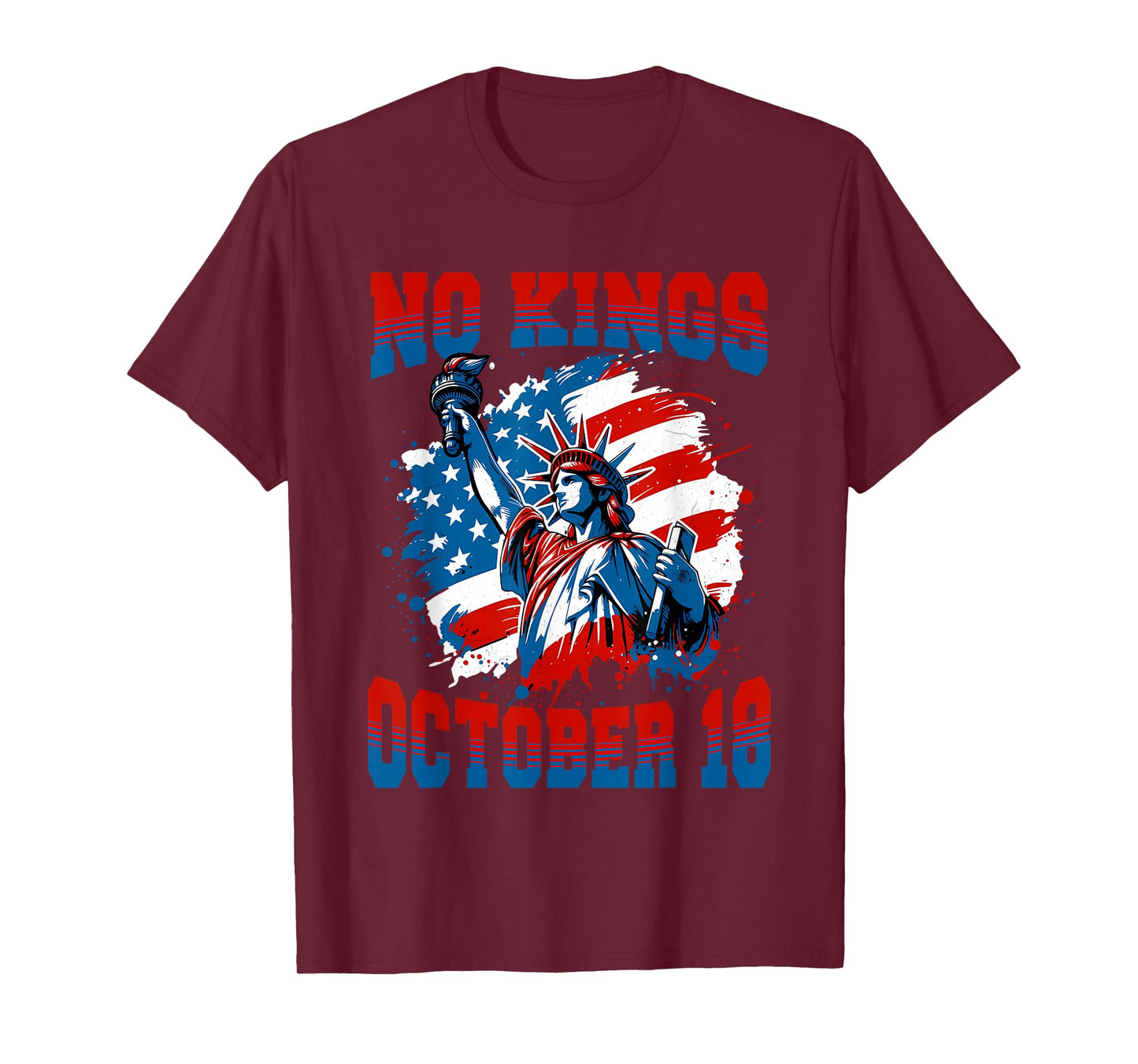 No Kings Men Women No Kings October 18 T-Shirt