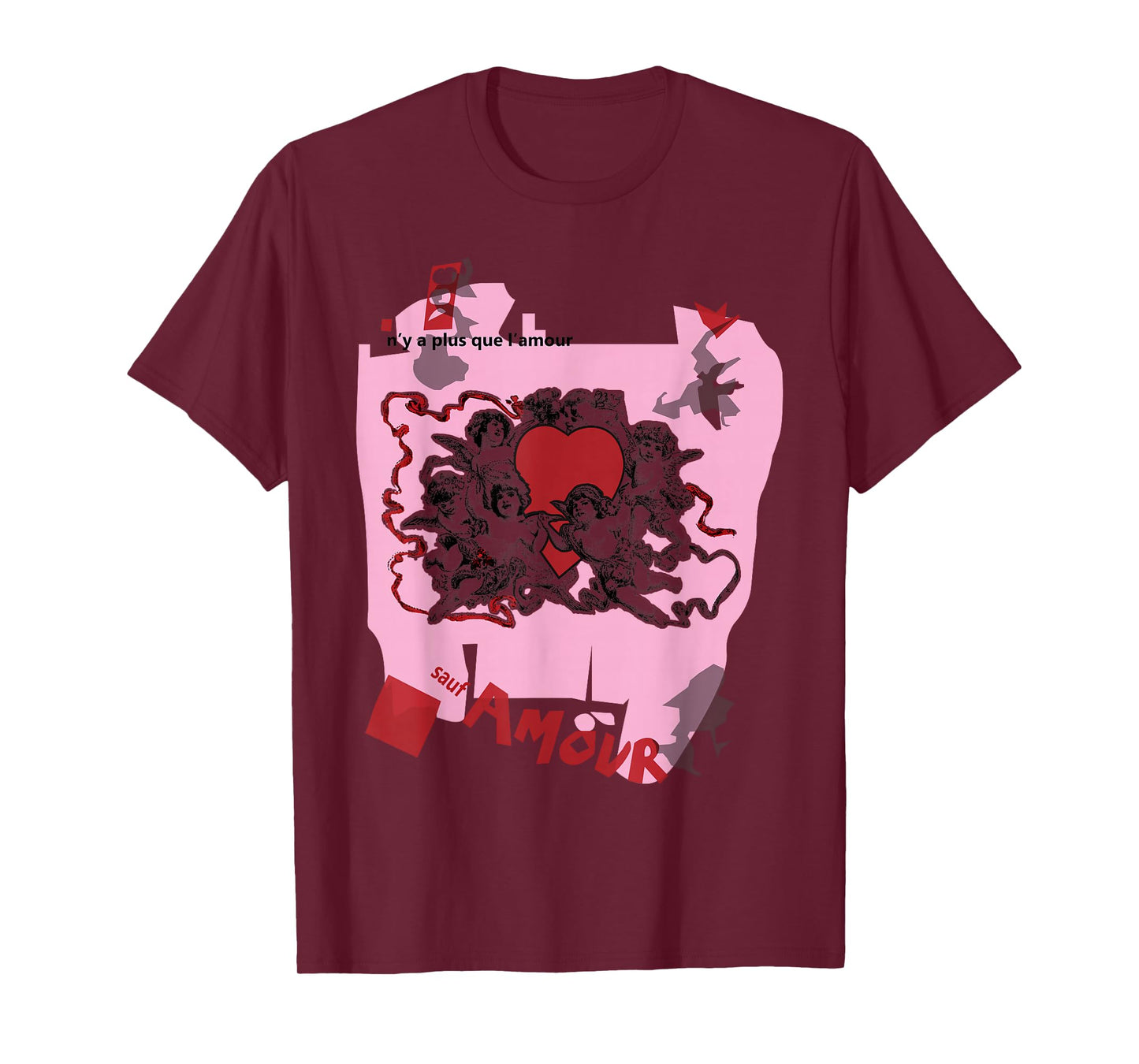 Beat It Retro 80s Pop Culture Sauf Amour T-Shirt