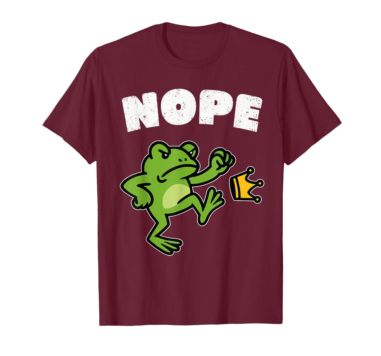 Funny No Kings Portland Frog Protest Men Women Tee T-Shirt