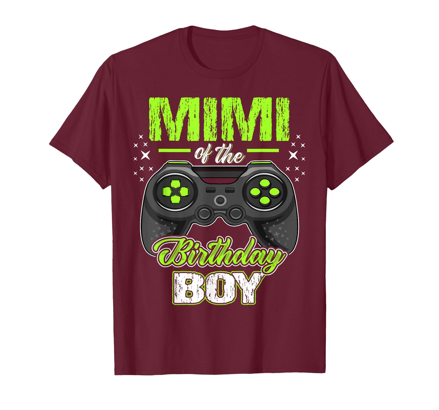 Mimi of the Birthday Boy Matching Video Gamer Birthday T-Shirt