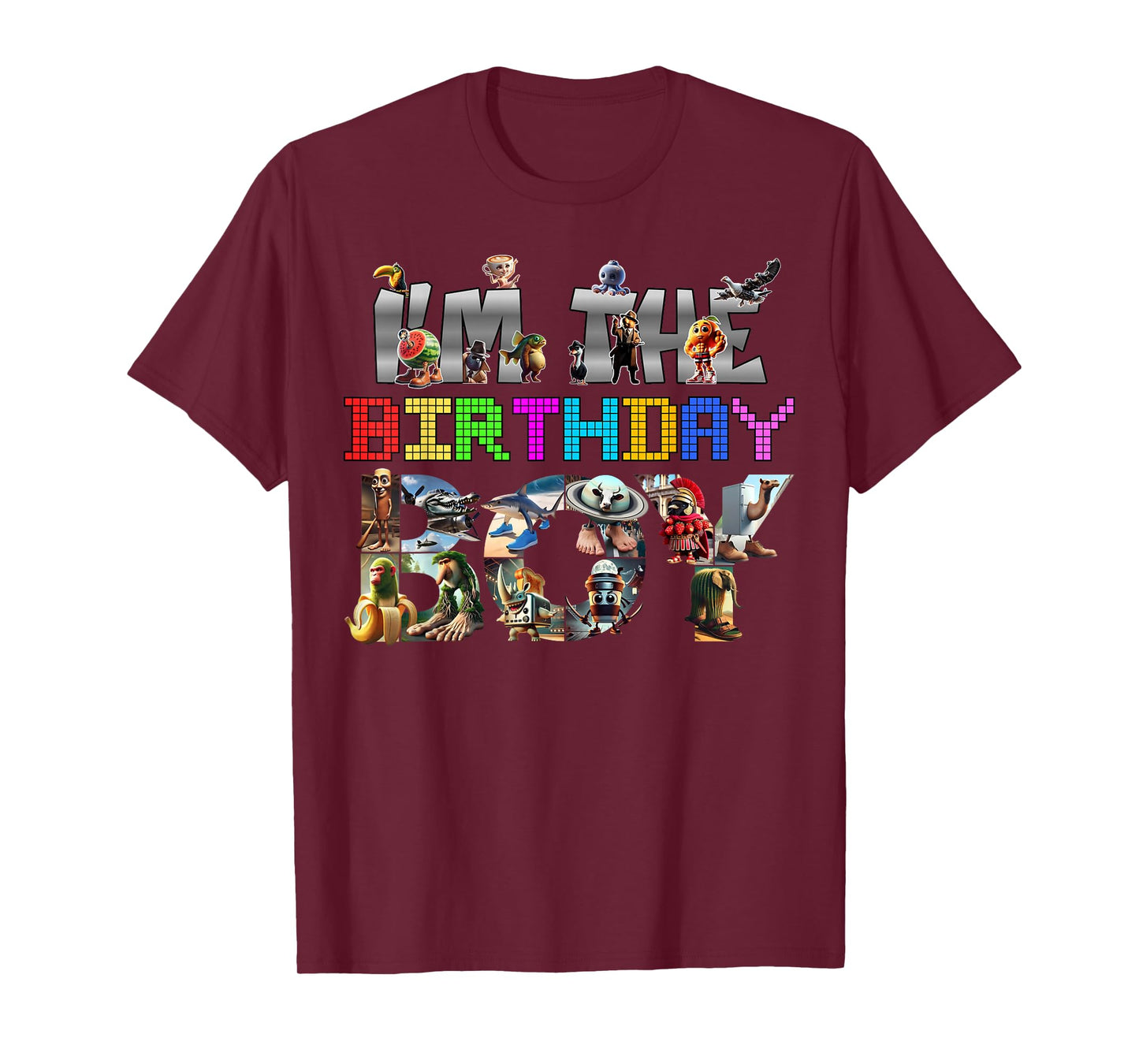 I'm The Birthday Boy Italian Brainrot Meme Party Funny T-Shirt
