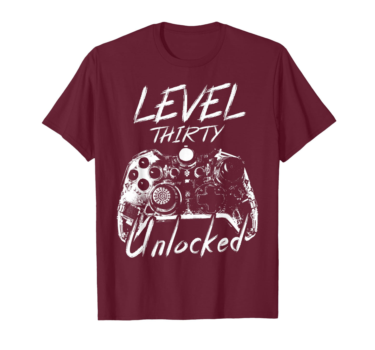 Level 30 Unlocked Shirt 30 Year Old Gift Gamer 30th Birthday T-Shirt