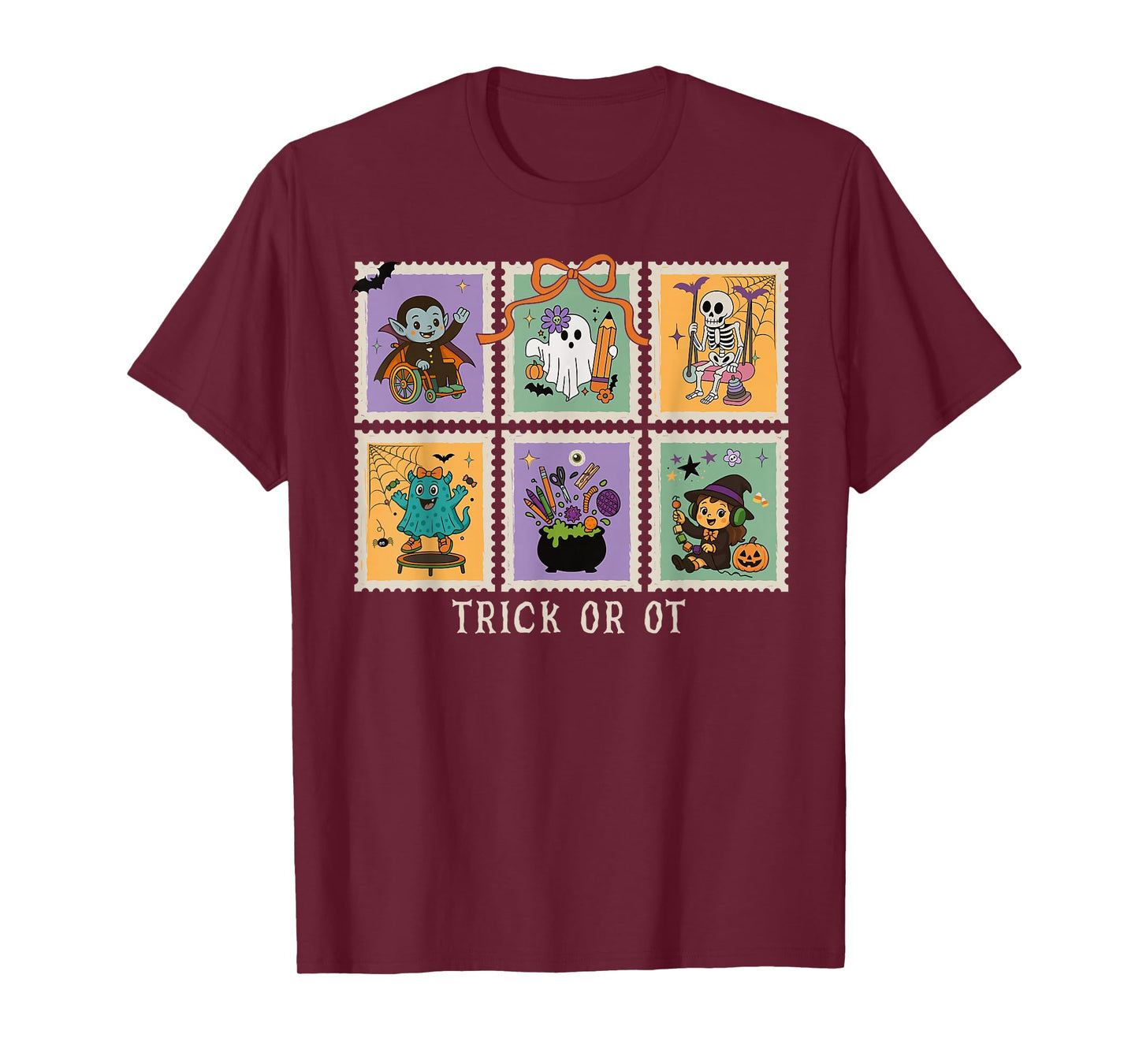 Halloween Occupational Therapy Trick or OT Therapist COTA T-Shirt