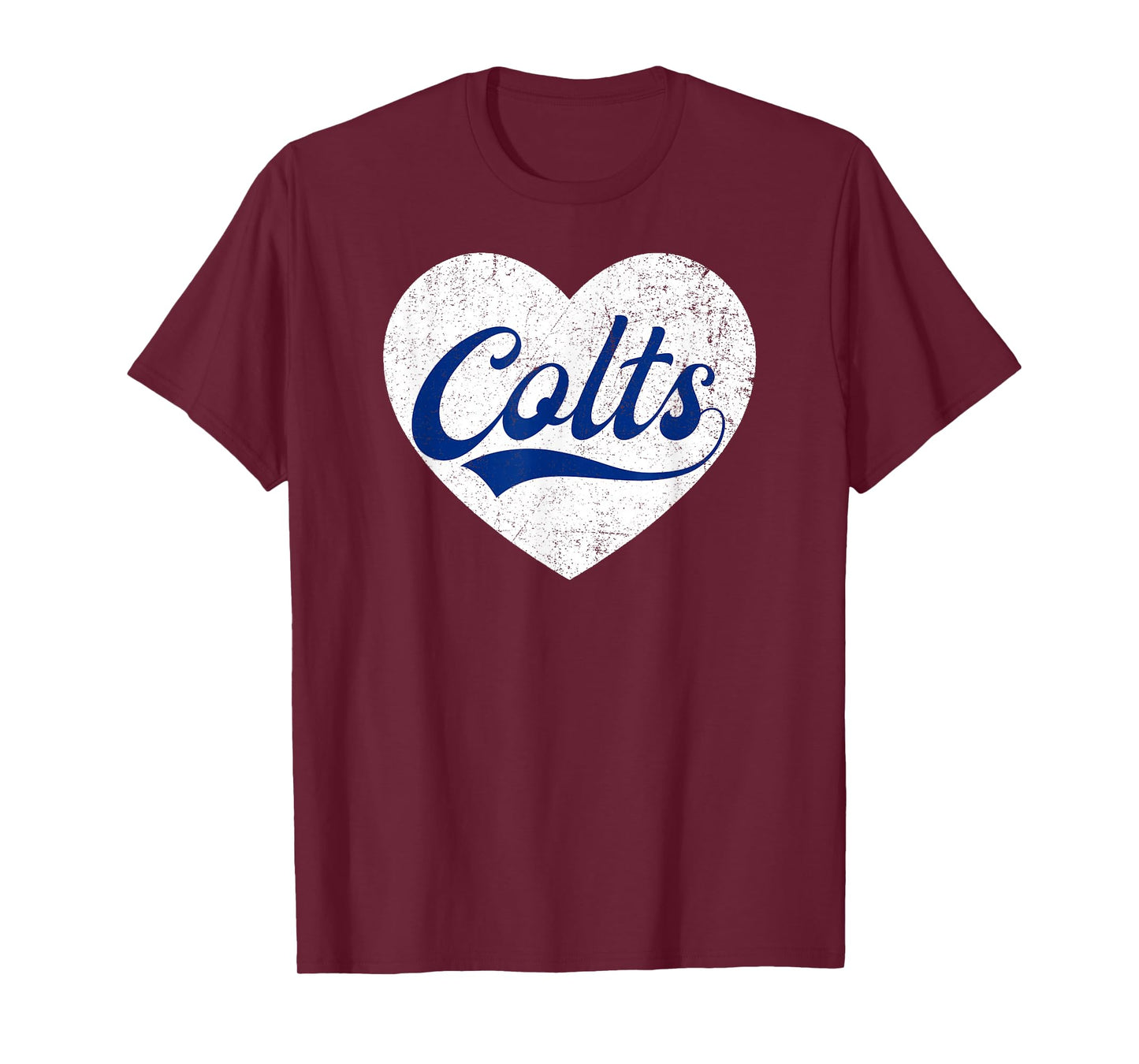 Colts Name Vintage Retro Men Women T-Shirt