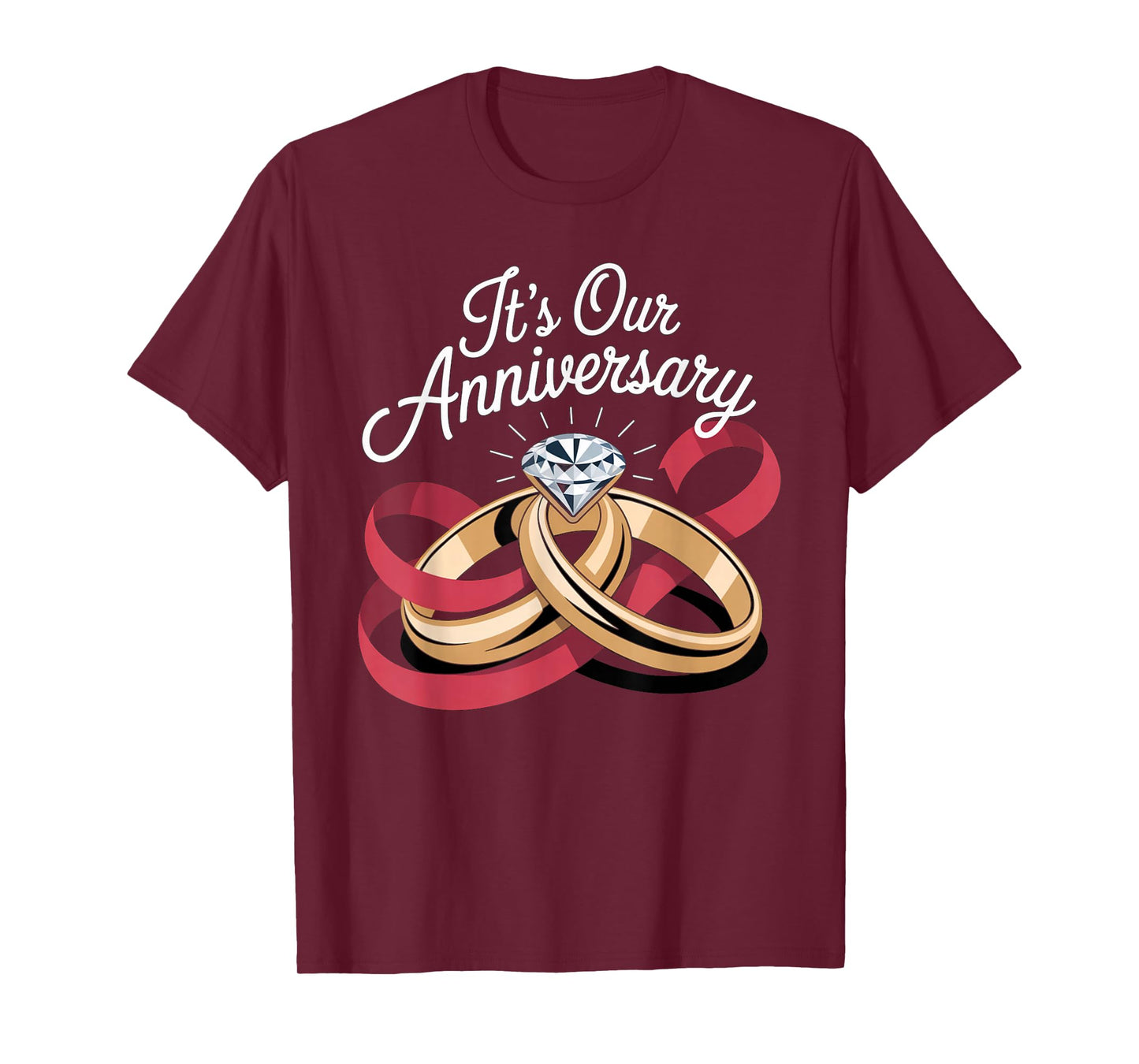 It’s Our Anniversary Matching Married Couple T-Shirt