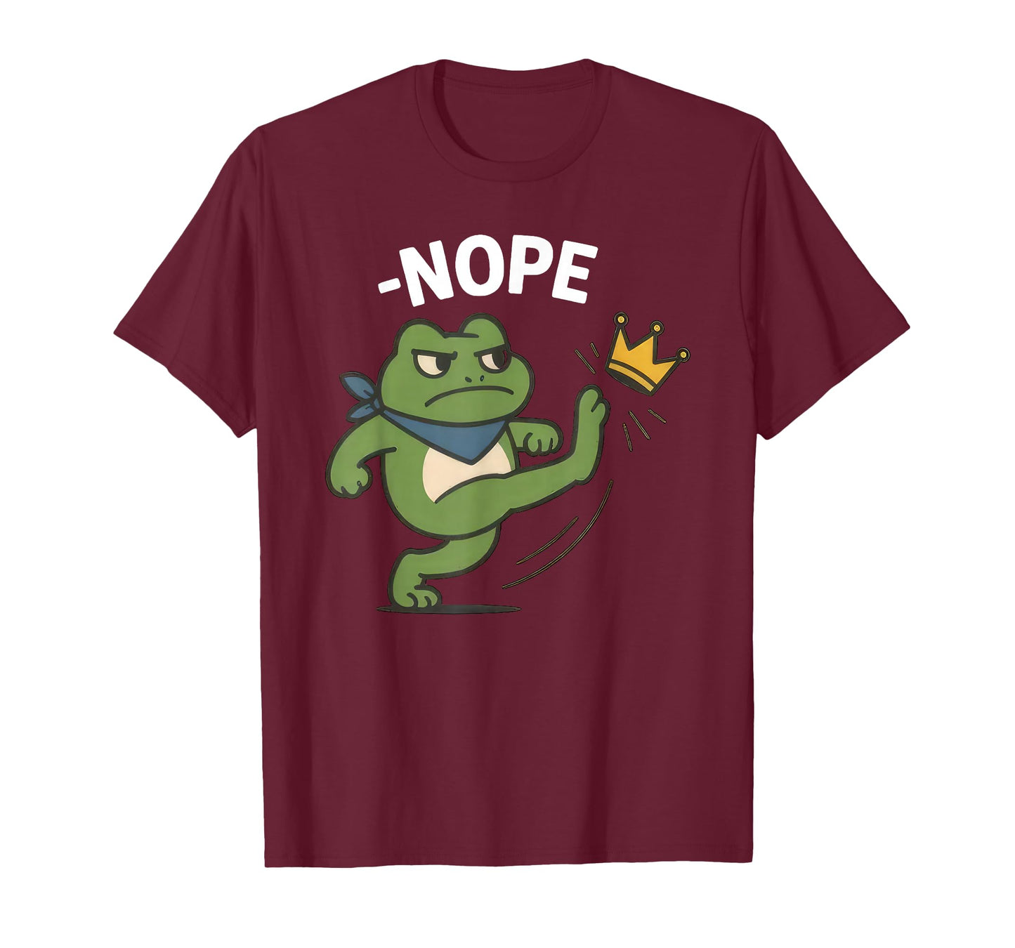 Portland Frog Tee No Kings Shirt Men Women No Kings T-Shirt