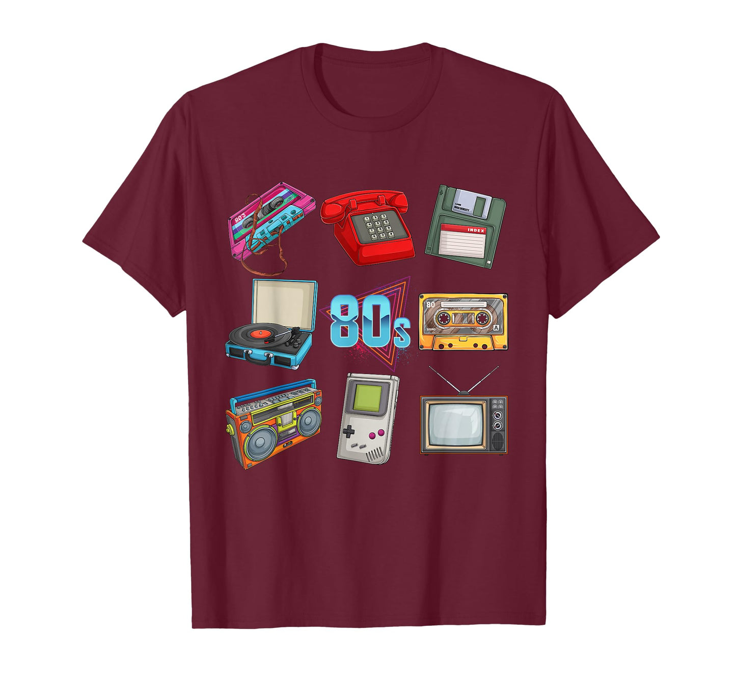 80's Throwback Retro Vintage Funny Party Cassette Tapes Men T-Shirt