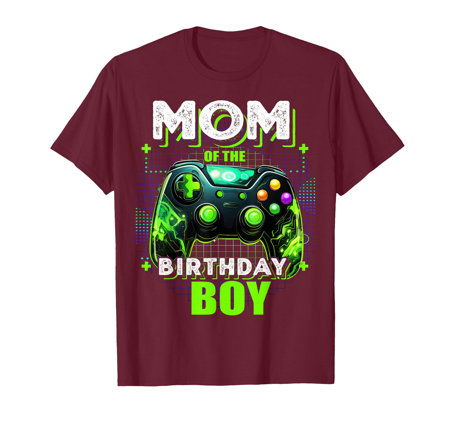 Mom of the Birthday Boy Matching Video Game Birthday Party T-Shirt