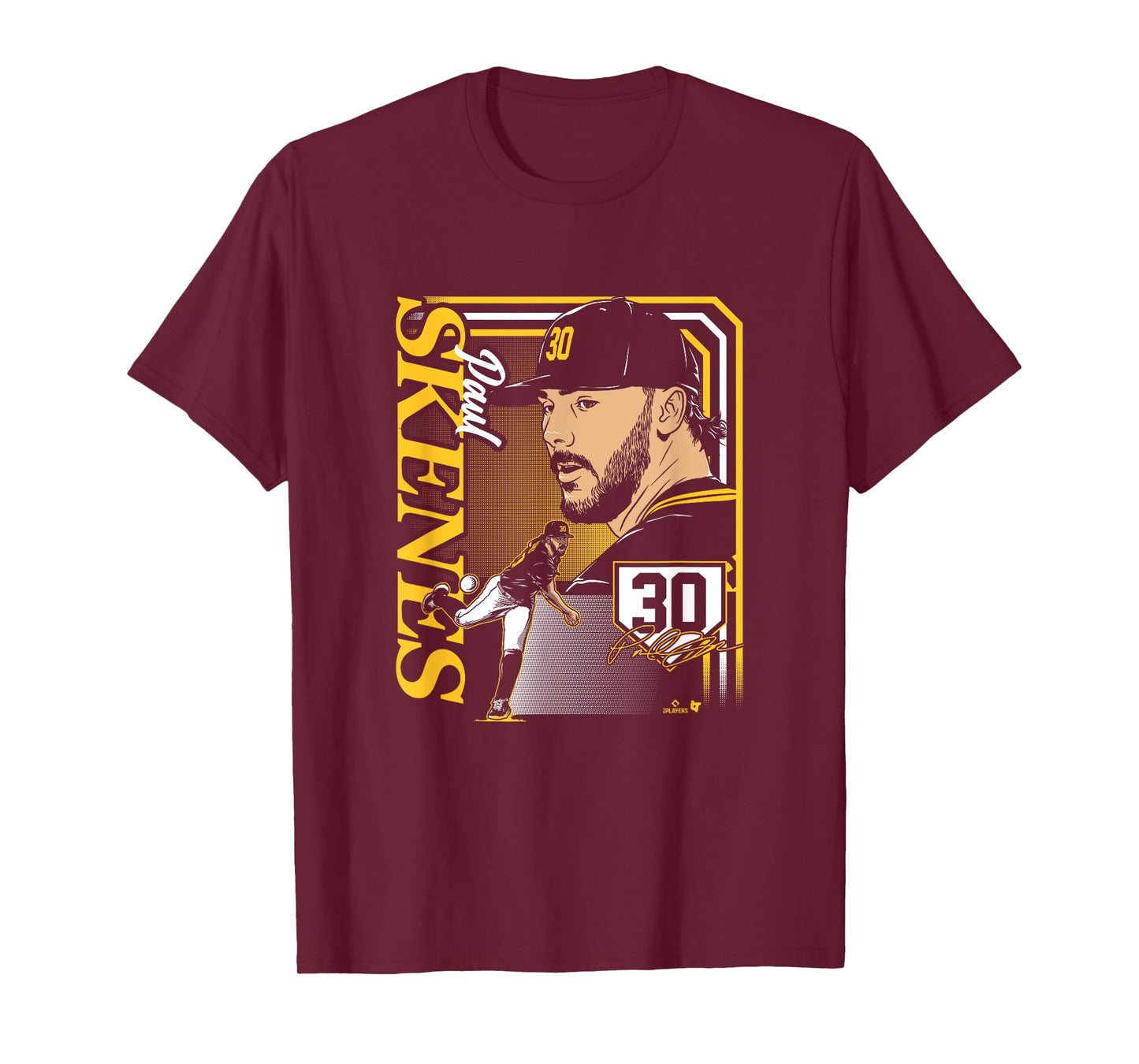 Paul Skenes Collage Frame - Pittsburgh Baseball T-Shirt