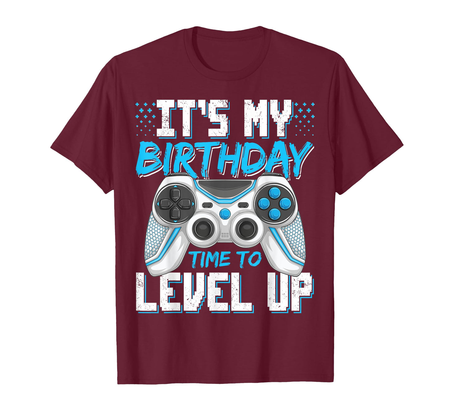 It's My Birthday Gamer Level Up Video Game Party Boys Girls T-Shirt