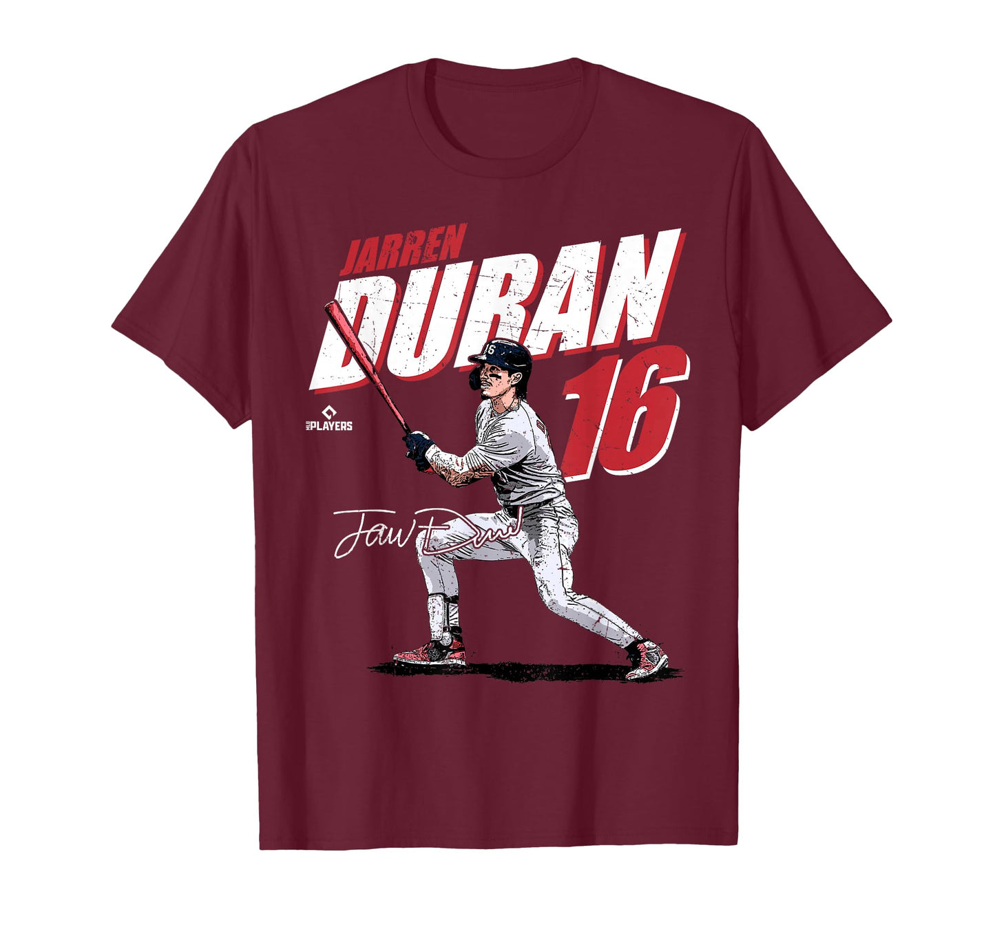 Jarren Duran | Boston MLB Baseball Players | MLBJDU204M T-Shirt