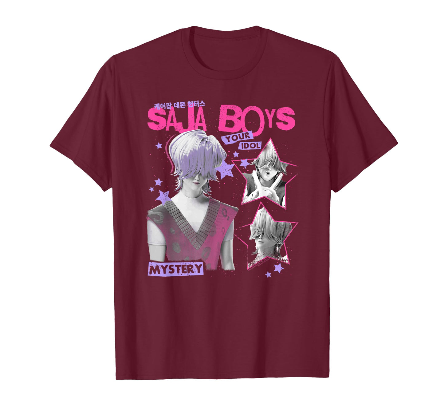 Kpop Demon Hunters Halloween Saja Boys Your Idol Mystery T-Shirt