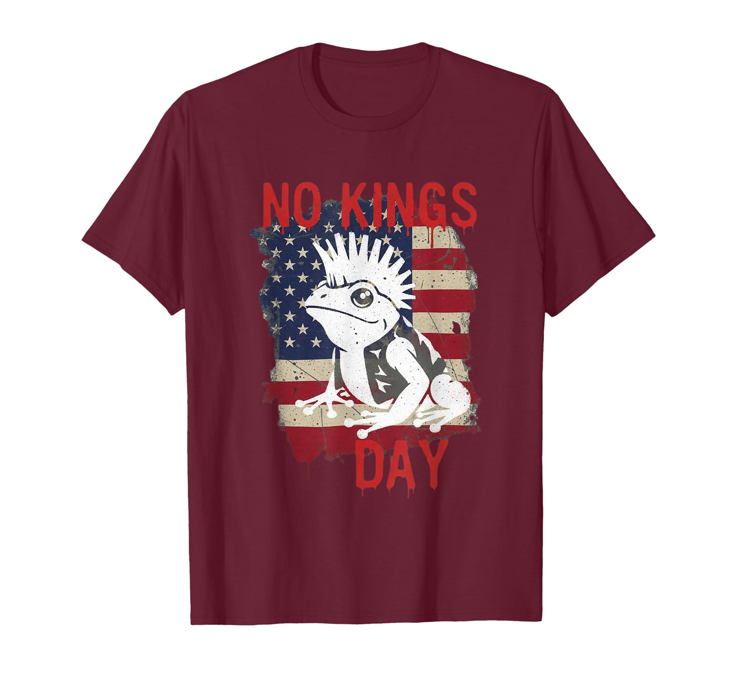 No Kings Day Portland Shirt Frog Protest T-Shirt