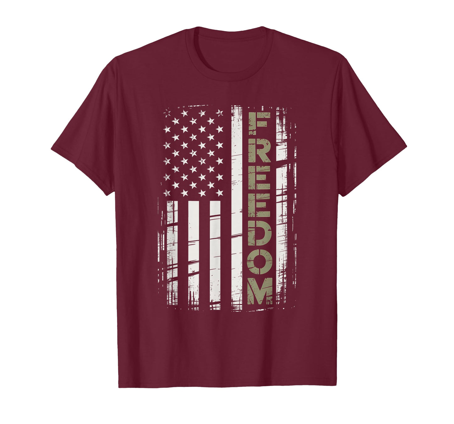 Vintage Freedom American Flag T-Shirt