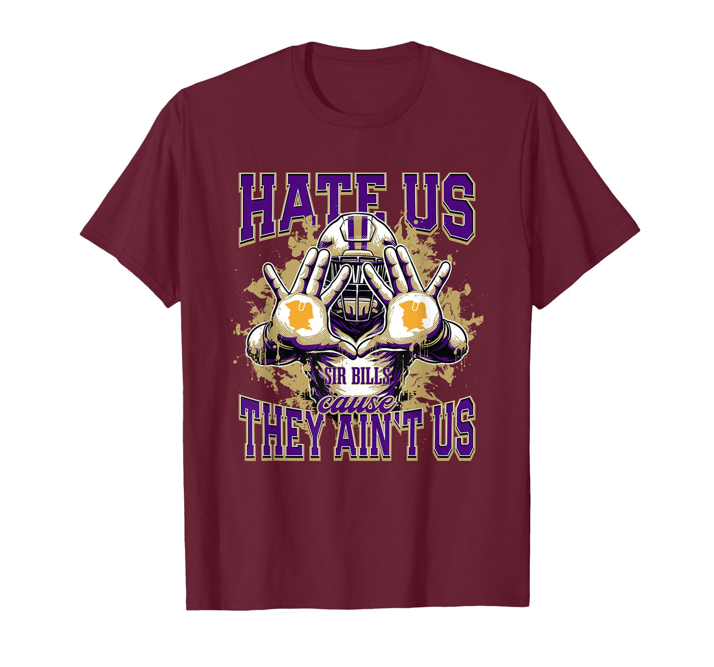 Johnstown Sir Bills Logo Hate Us Cause They Ain't HS T-Shirt