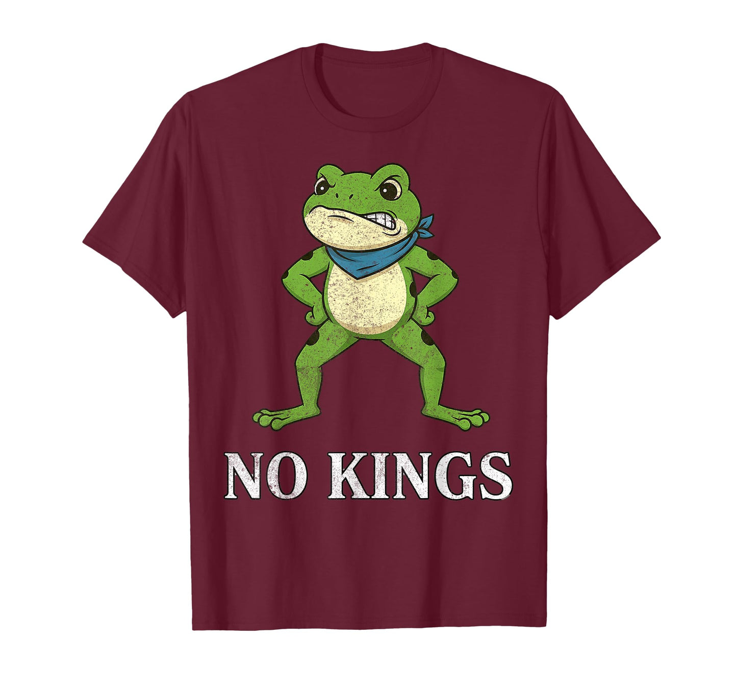 Freedom Portland Frog Resist No Kings T-Shirt