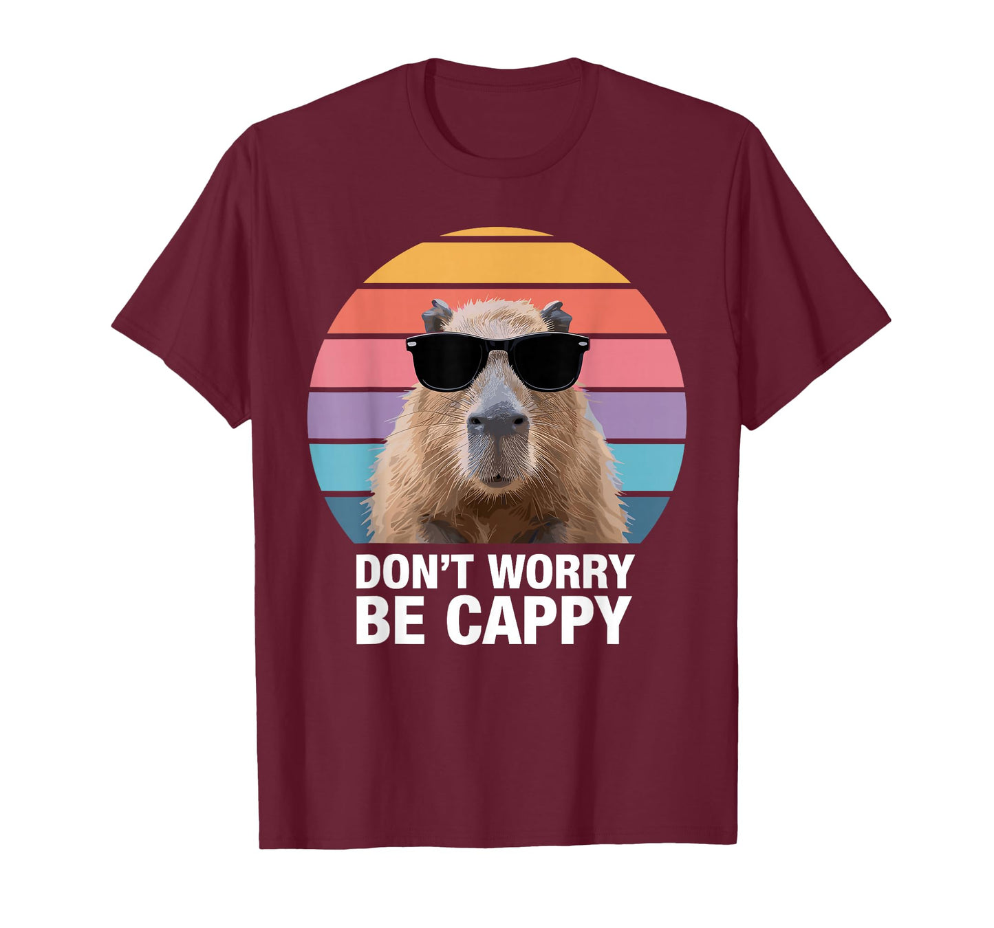 Funny Capybara Design for Men Women Adults Capybara Lover T-Shirt