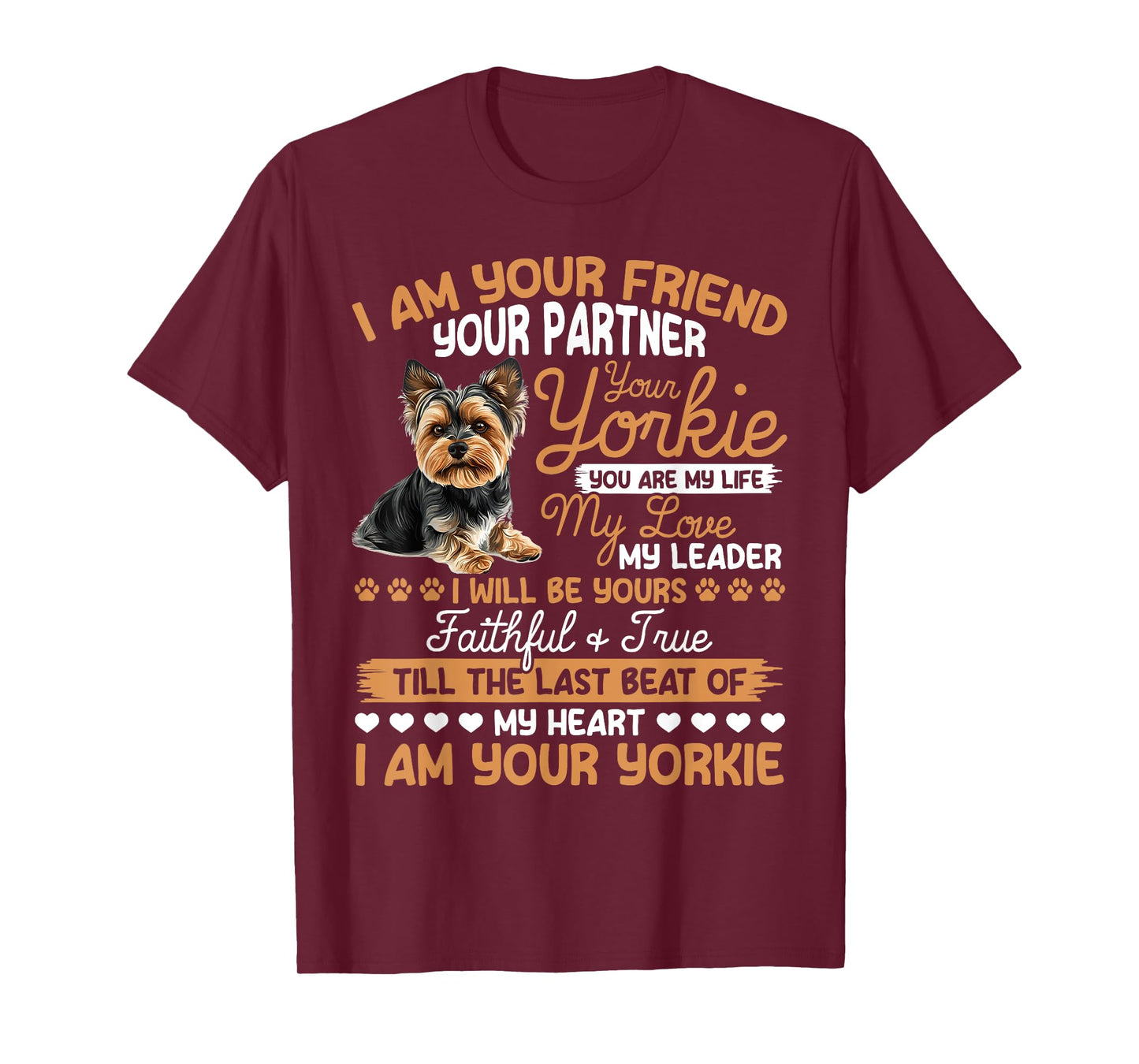 Yorkshire Terrier Yorkie Dog Owner T-Shirt