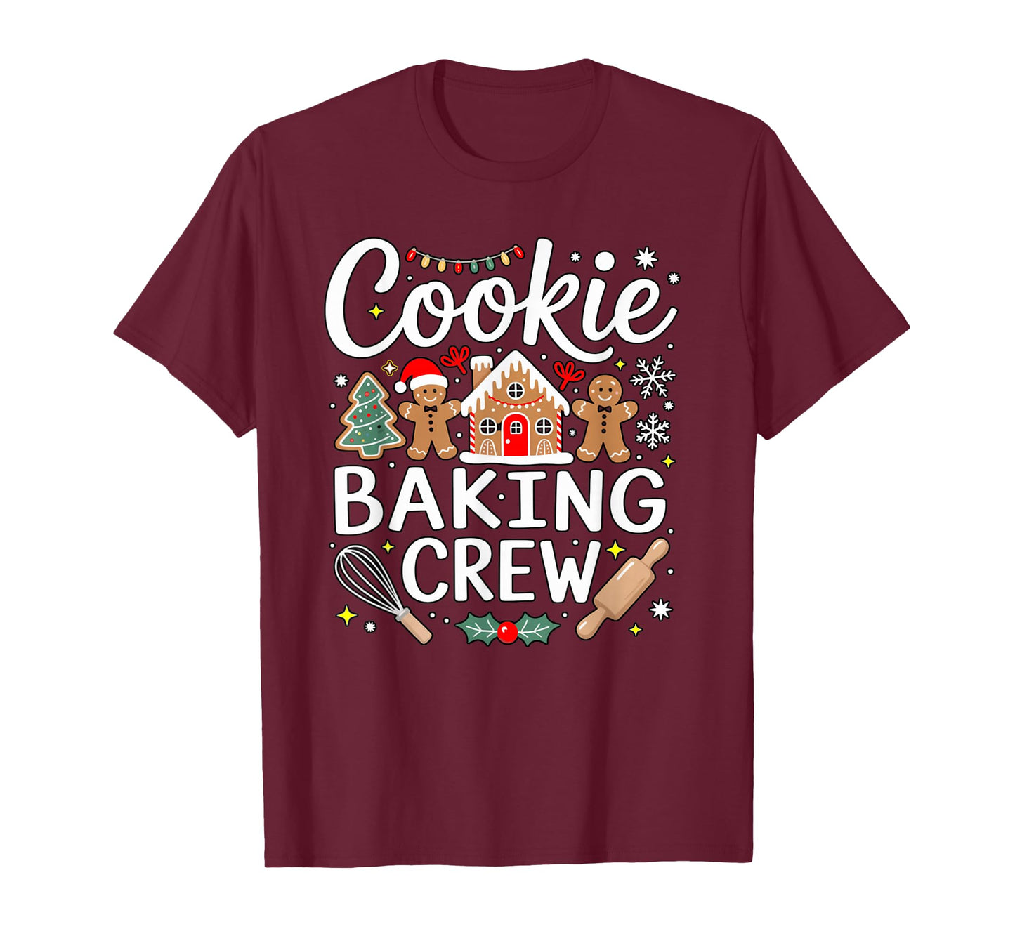 Holiday Family Cookie Baking Crew Party in MOM'S Kitchen T-Shirt