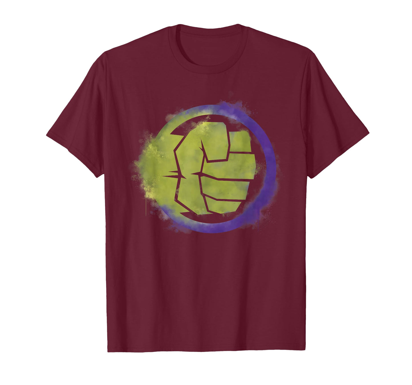 Marvel Avengers Endgame Hulk Spray Paint Logo T-Shirt