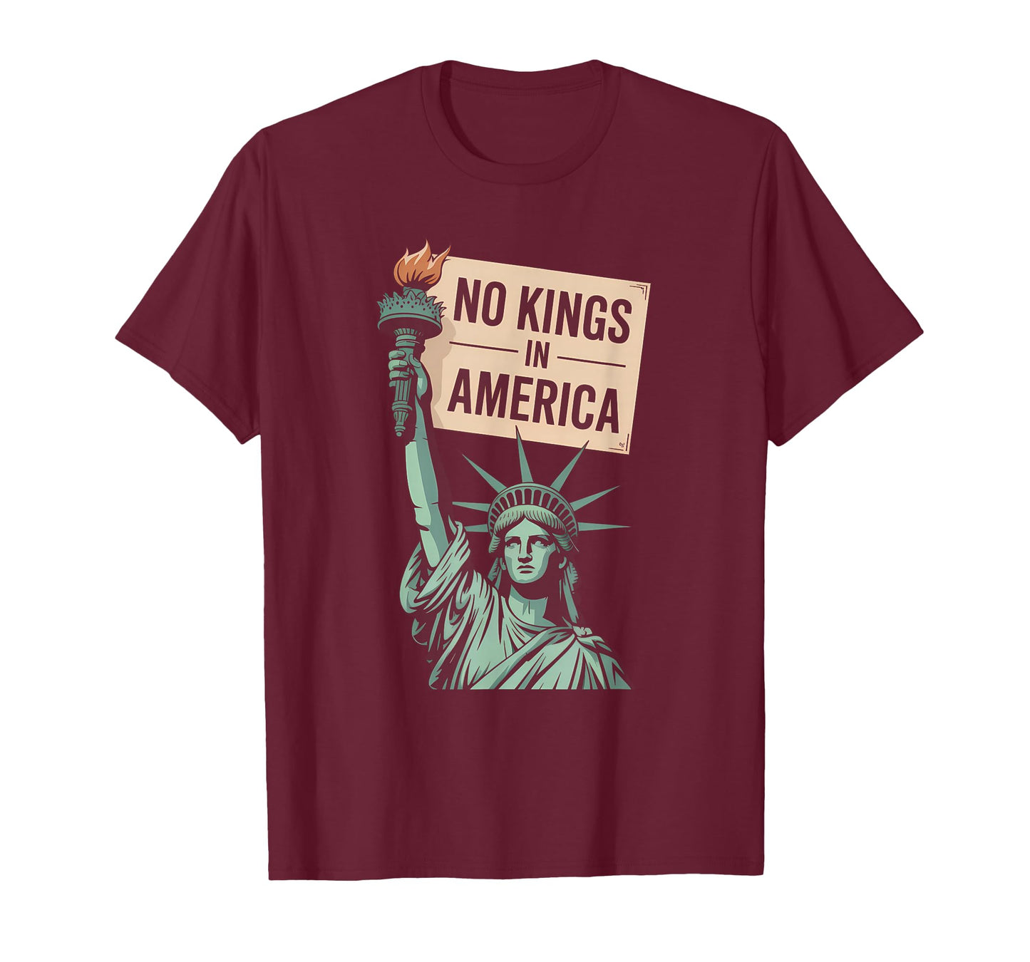No Kings in America Shirt Protest Liberty Democracy Truth T-Shirt