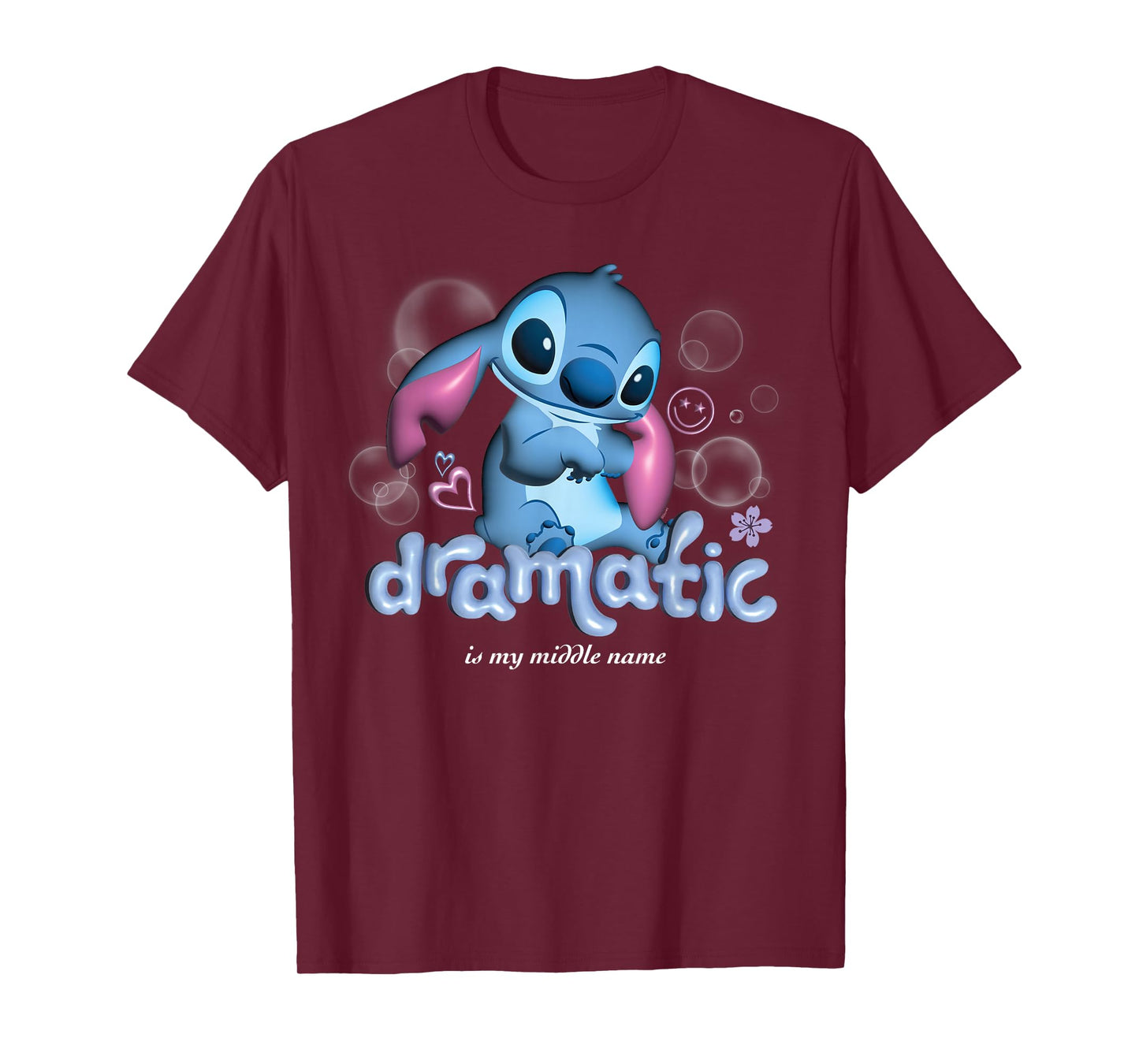 Disney Lilo & Stitch Bubble Pop "Dramatic is My Middle Name" T-Shirt