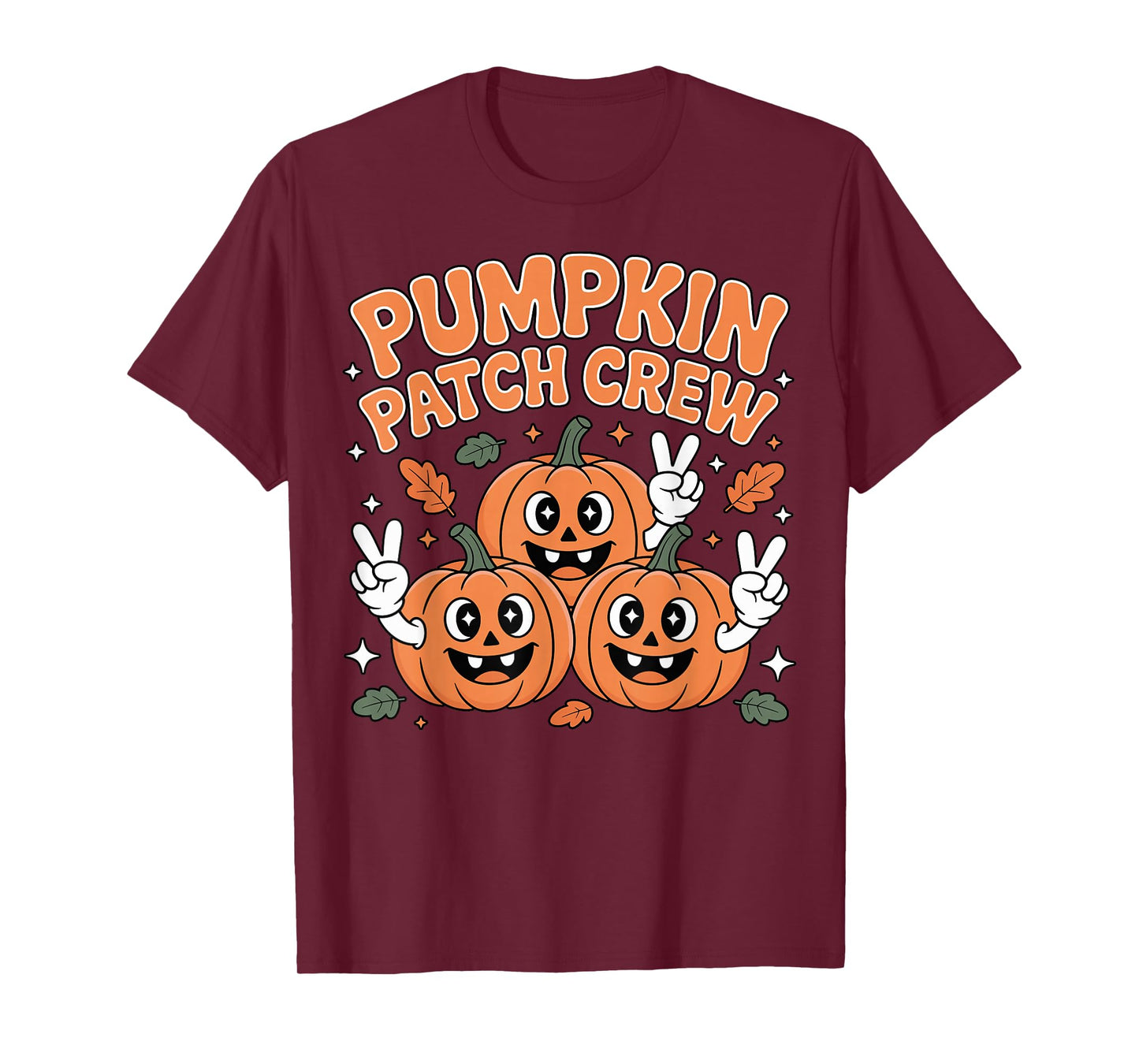 Pumpkin Patch Crew Matching Family Fall Autumn T-Shirt