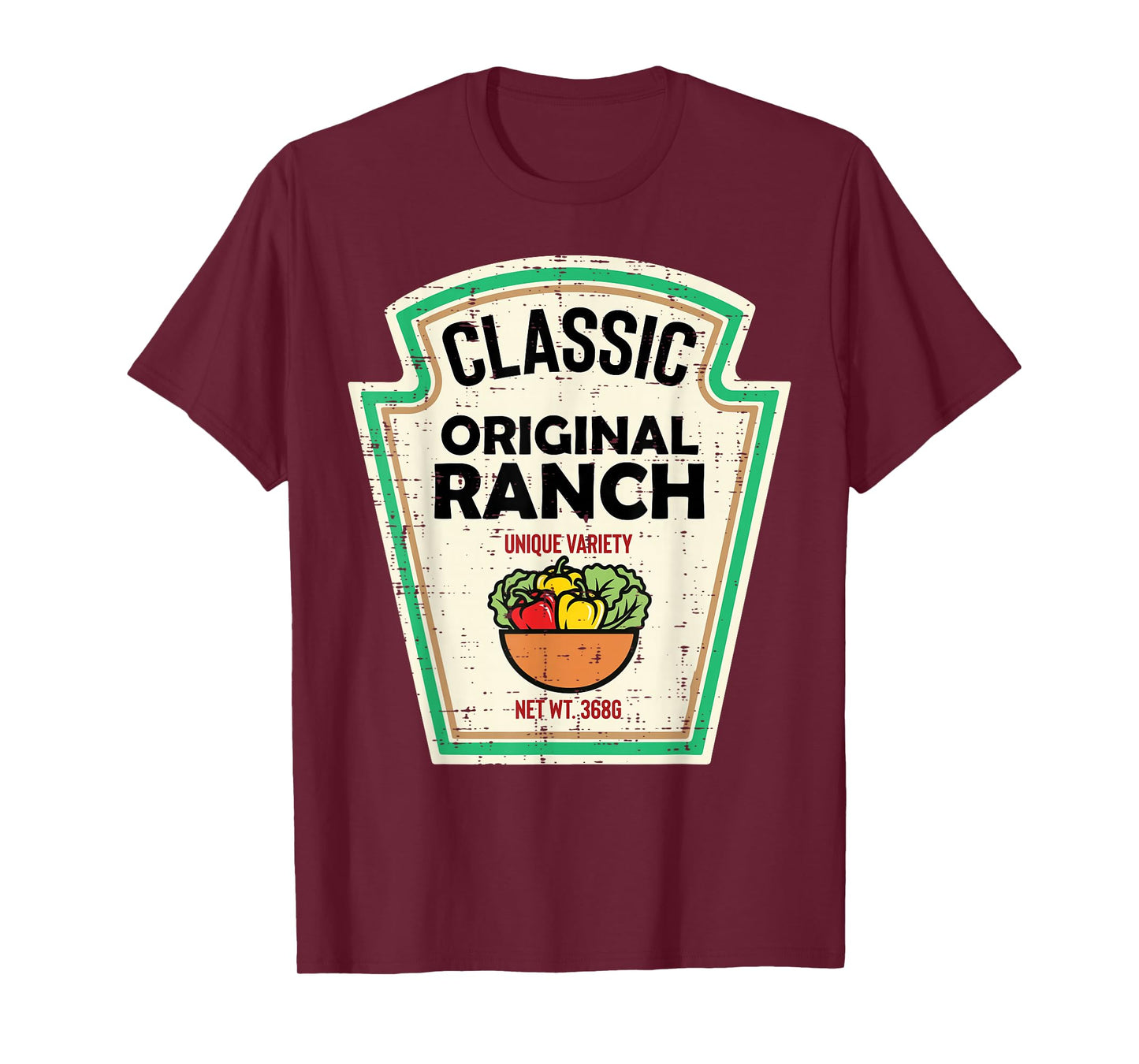Halloween Original Ranch Food Matching Costume Men Women Kid T-Shirt