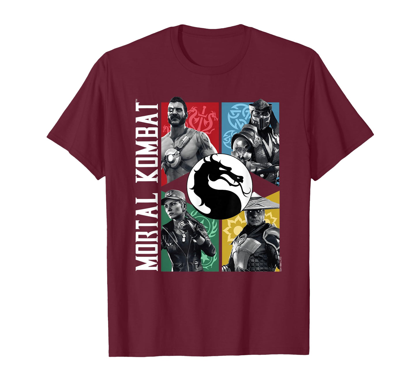 Mortal Kombat - Character Grid T-Shirt