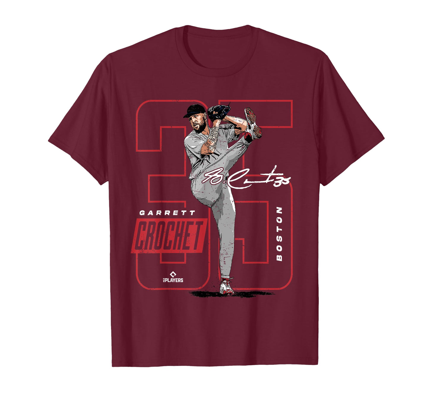 Garrett Crochet | Boston Baseball Players | MLBGCR202M T-Shirt