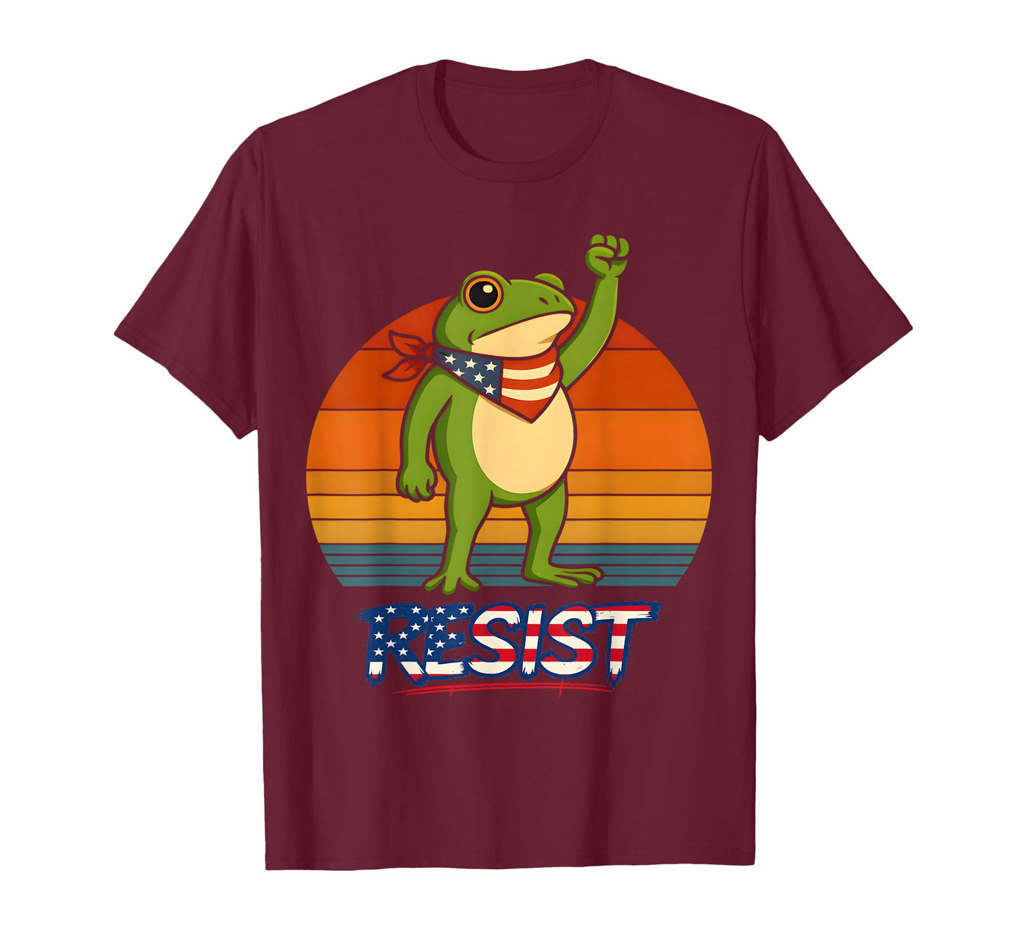 Resist Frog Portland Frog Protest for Men Women T-Shirt