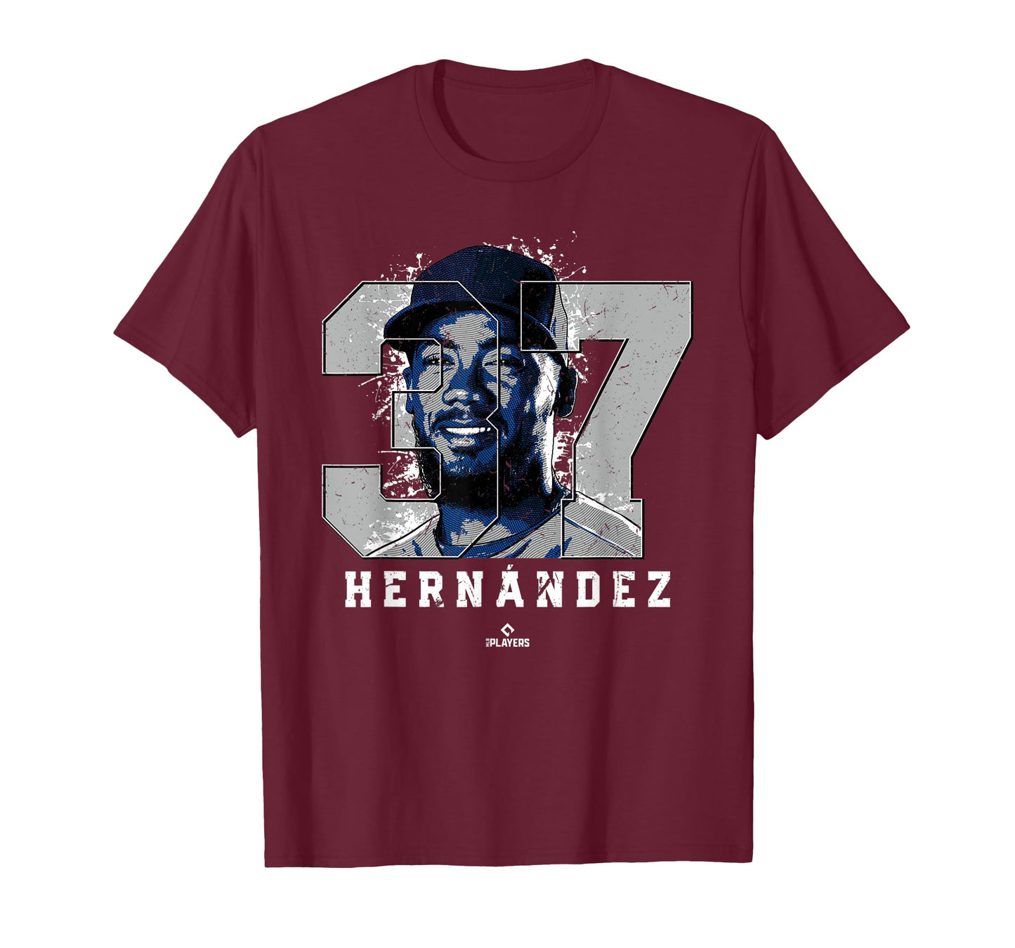 Teoscar Hernandez Silhouette Toronto MLBPA T-Shirt