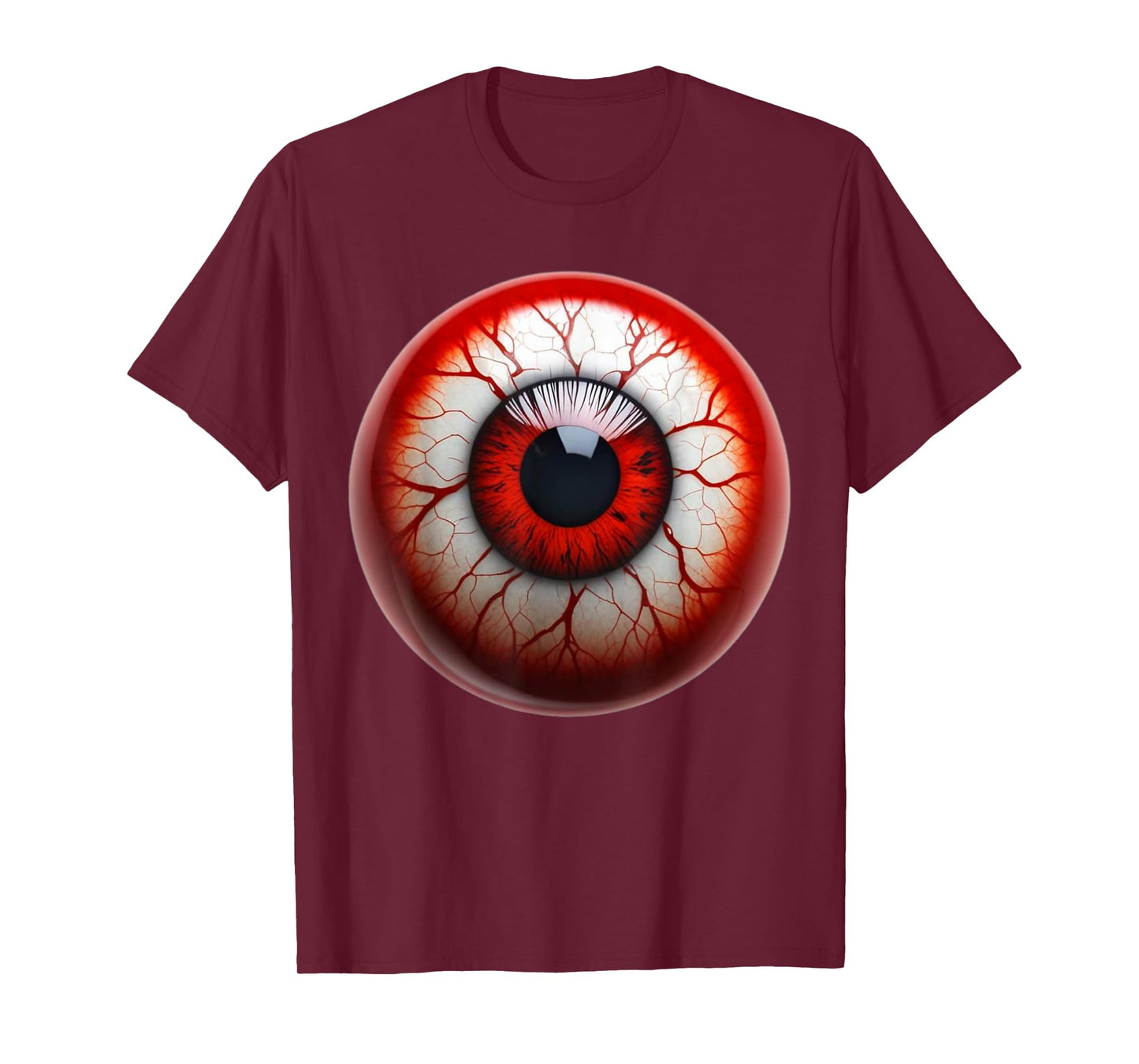 Eyeball Funny Scary Bloodshot Halloween Eyeball T-Shirt